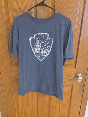 Men's Blue Arrowhead T-Shirt